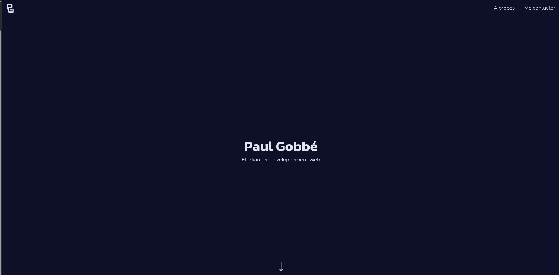 Image du projet Ancien Portfolio