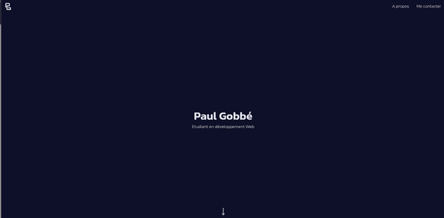 Image du projet Ancien Portfolio